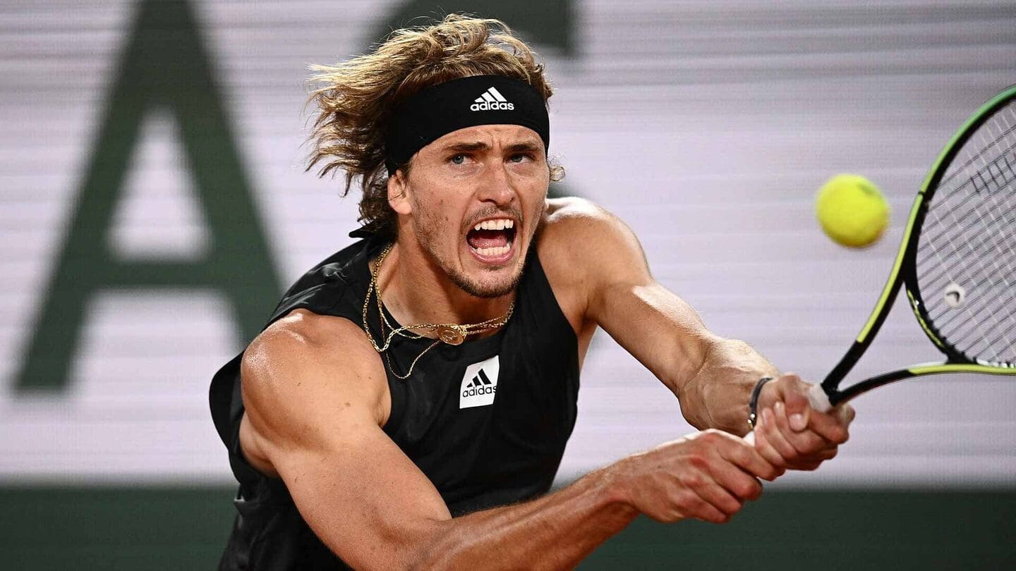 Alexander Zverev reaches French Open quarter-finals after Tallon Griekspoor retires Alexander Zverev reaches French Open quarter-finals after Tallon Griekspoor retires