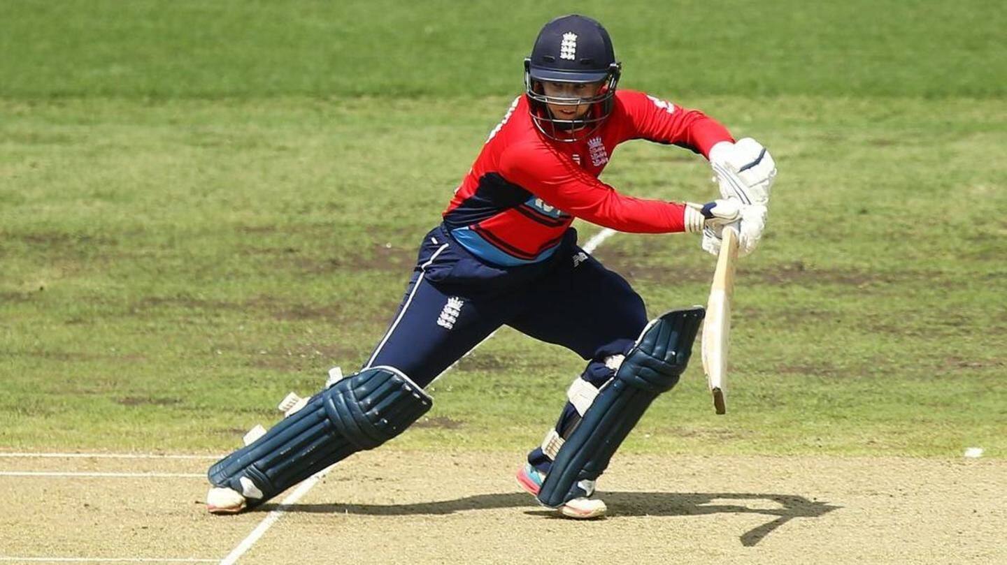 Women's T20I tri-series: England romp to 8-wicket victory