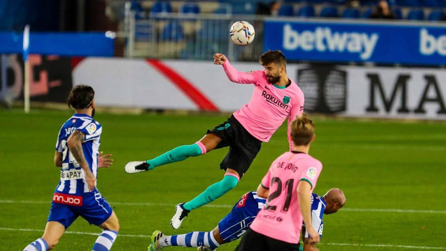 Barca fail to get past Alaves Barca fail to get past Alaves