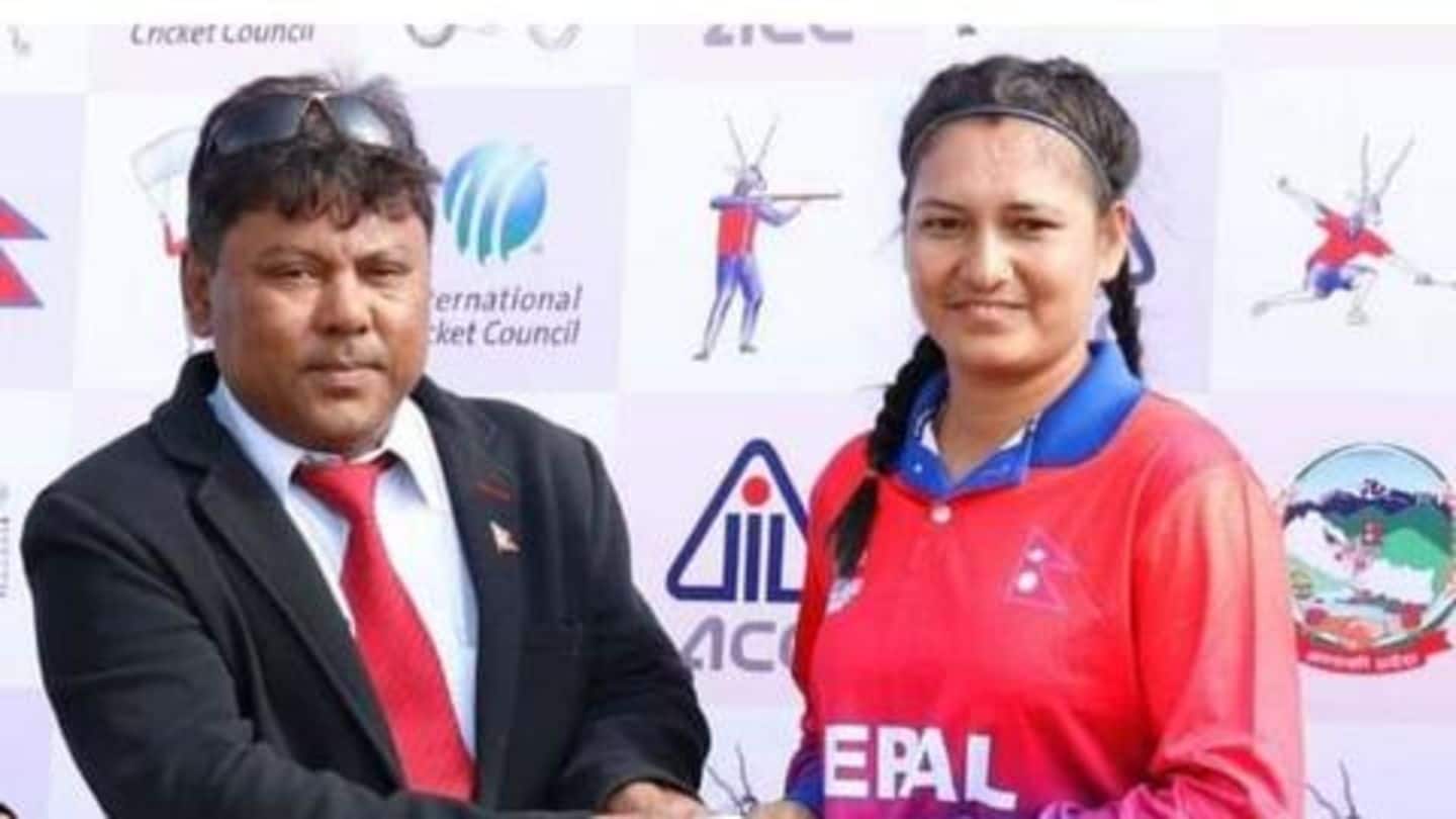 Nepal's Anjali Chand creates T20I history: Details here