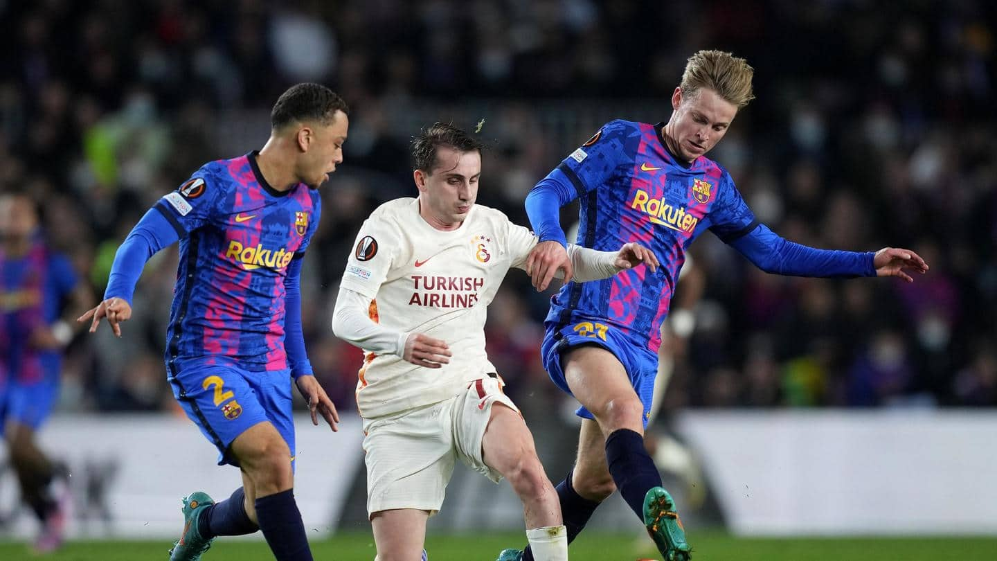 Europa League, Galatasaray hold Barcelona 0-0: Records broken