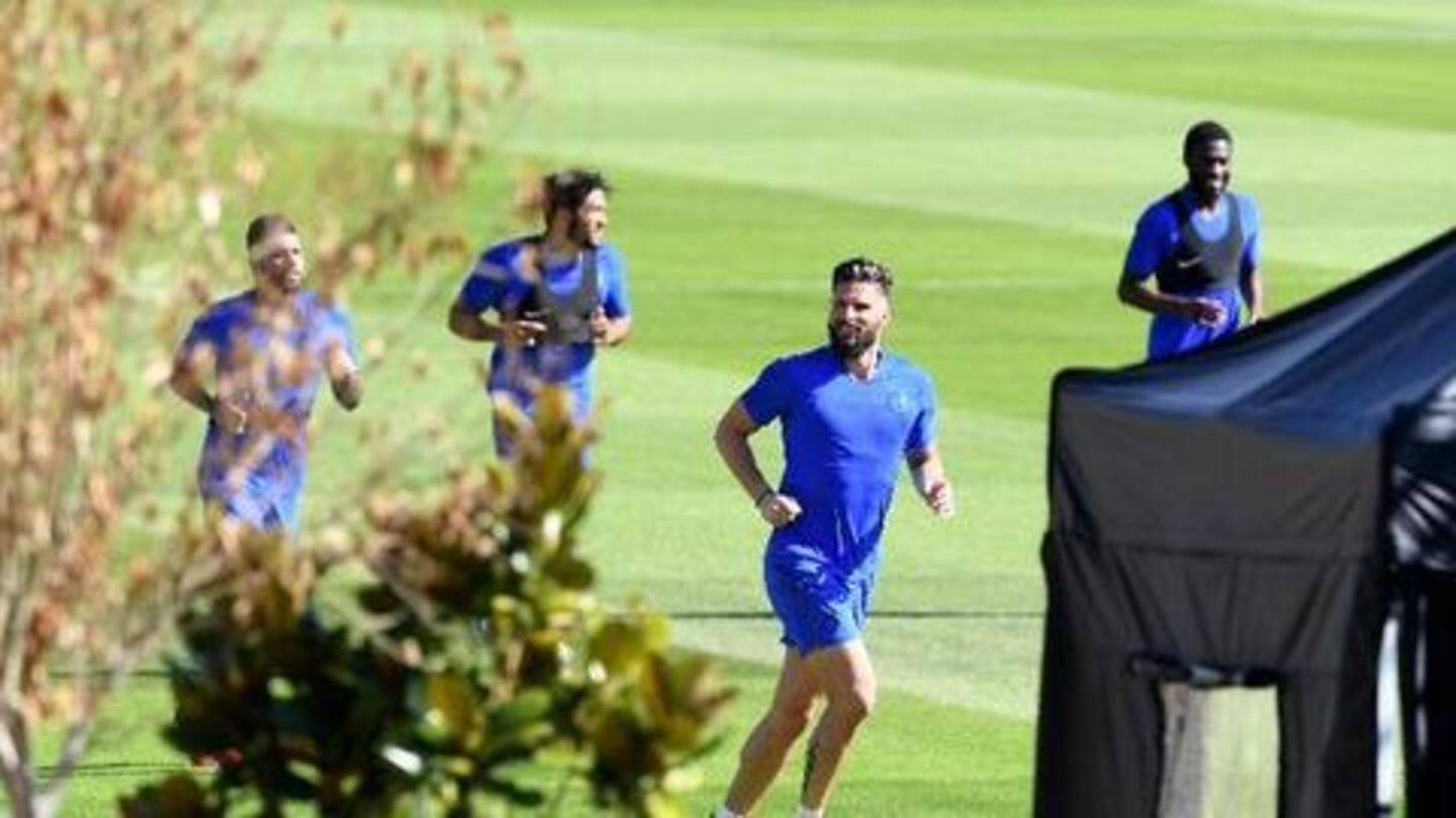 I'm looking forward to wearing the Chelsea shirt again: Giroud I'm looking forward to wearing the Chelsea shirt again: Giroud