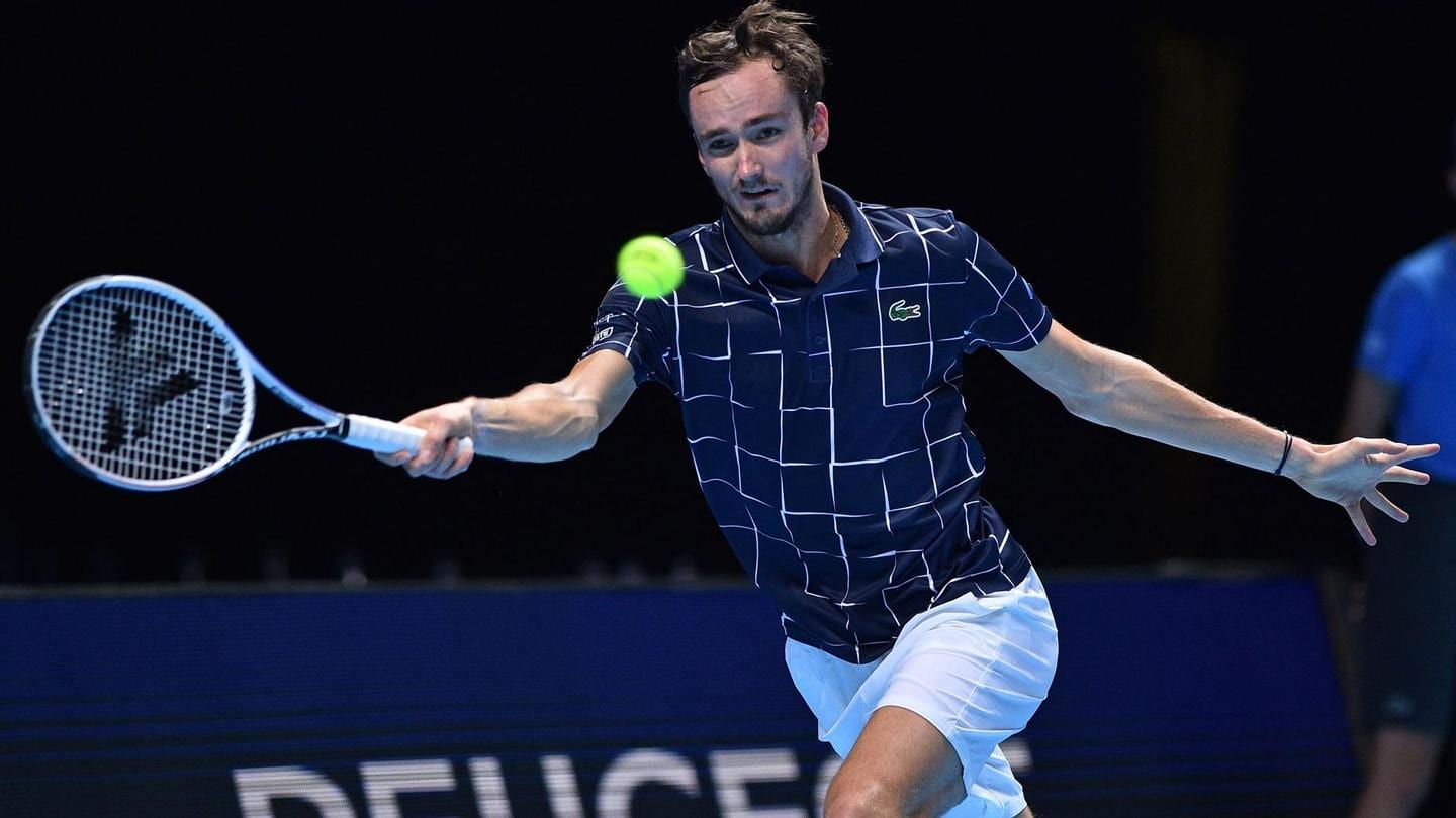 ATP Finals: Medvedev stuns Djokovic, Zverev wins