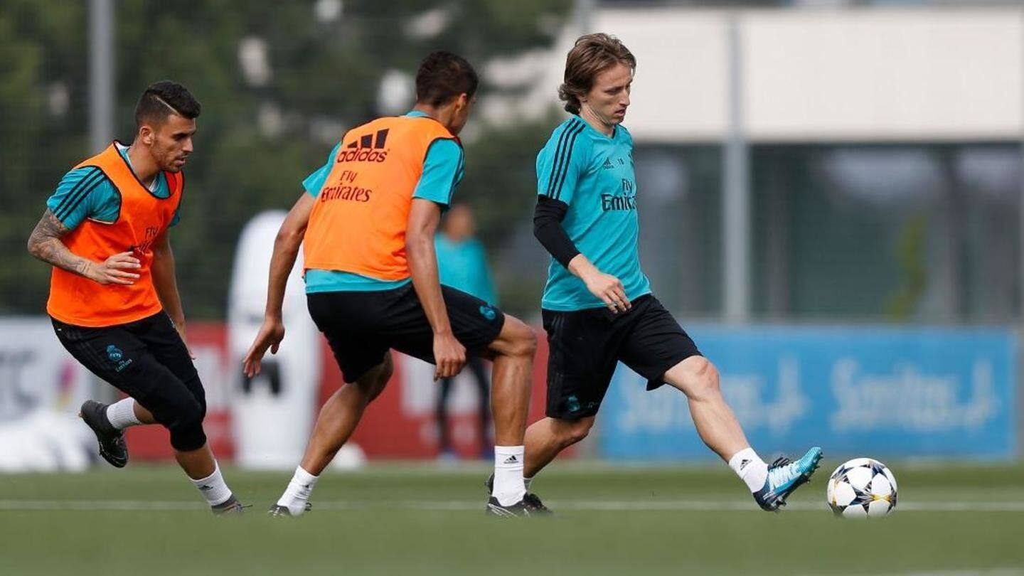Kroos, Modric set base in midfield Kroos, Modric set base in midfield