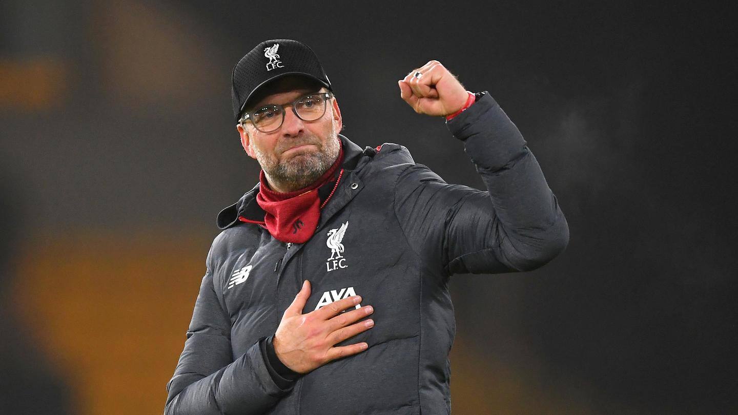 Klopp is the first German manager to win the league Klopp is the first German manager to win the league