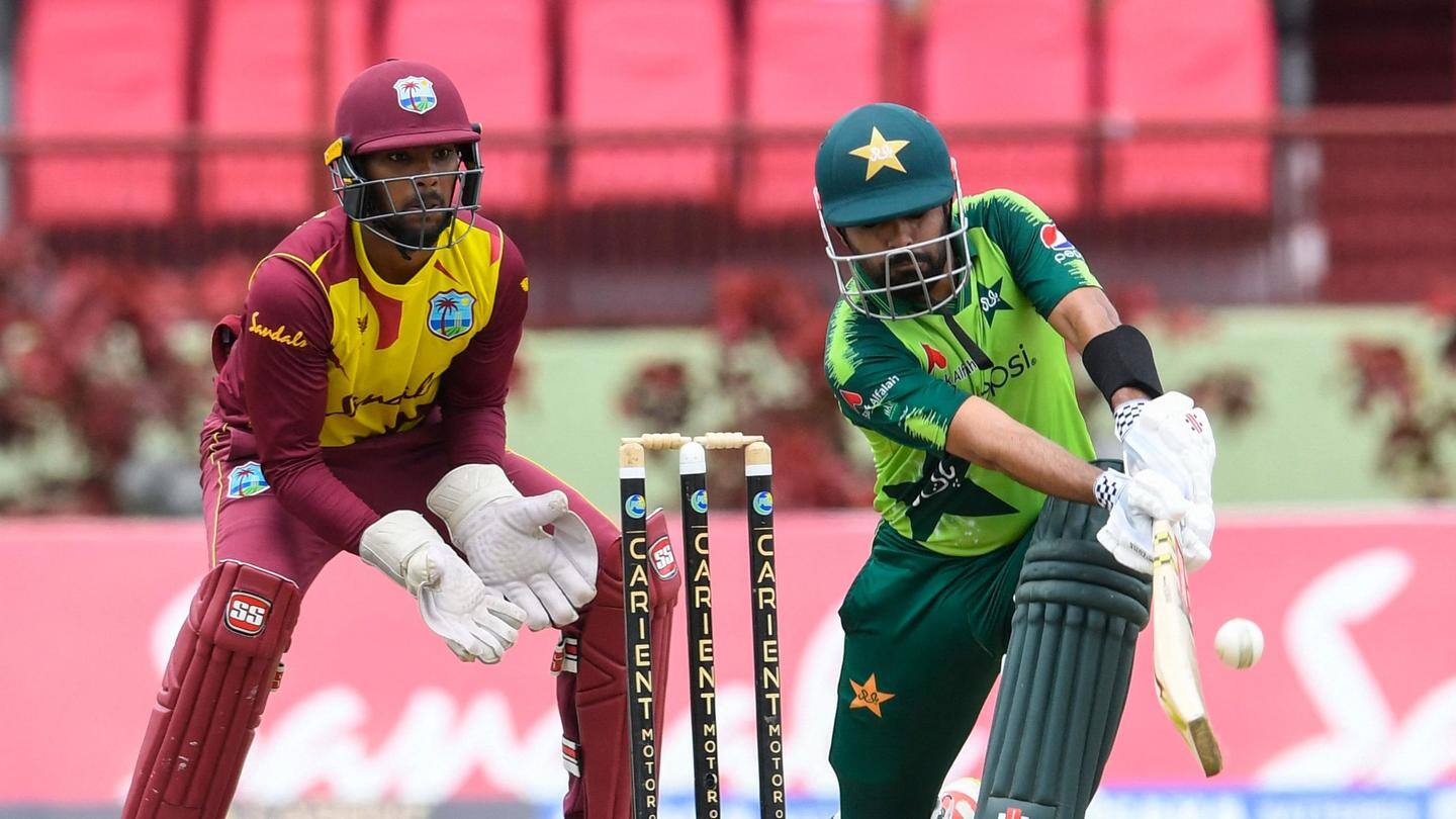 Babar slams 20th T20I fifty, Rizwan shines Babar slams 20th T20I fifty, Rizwan shines