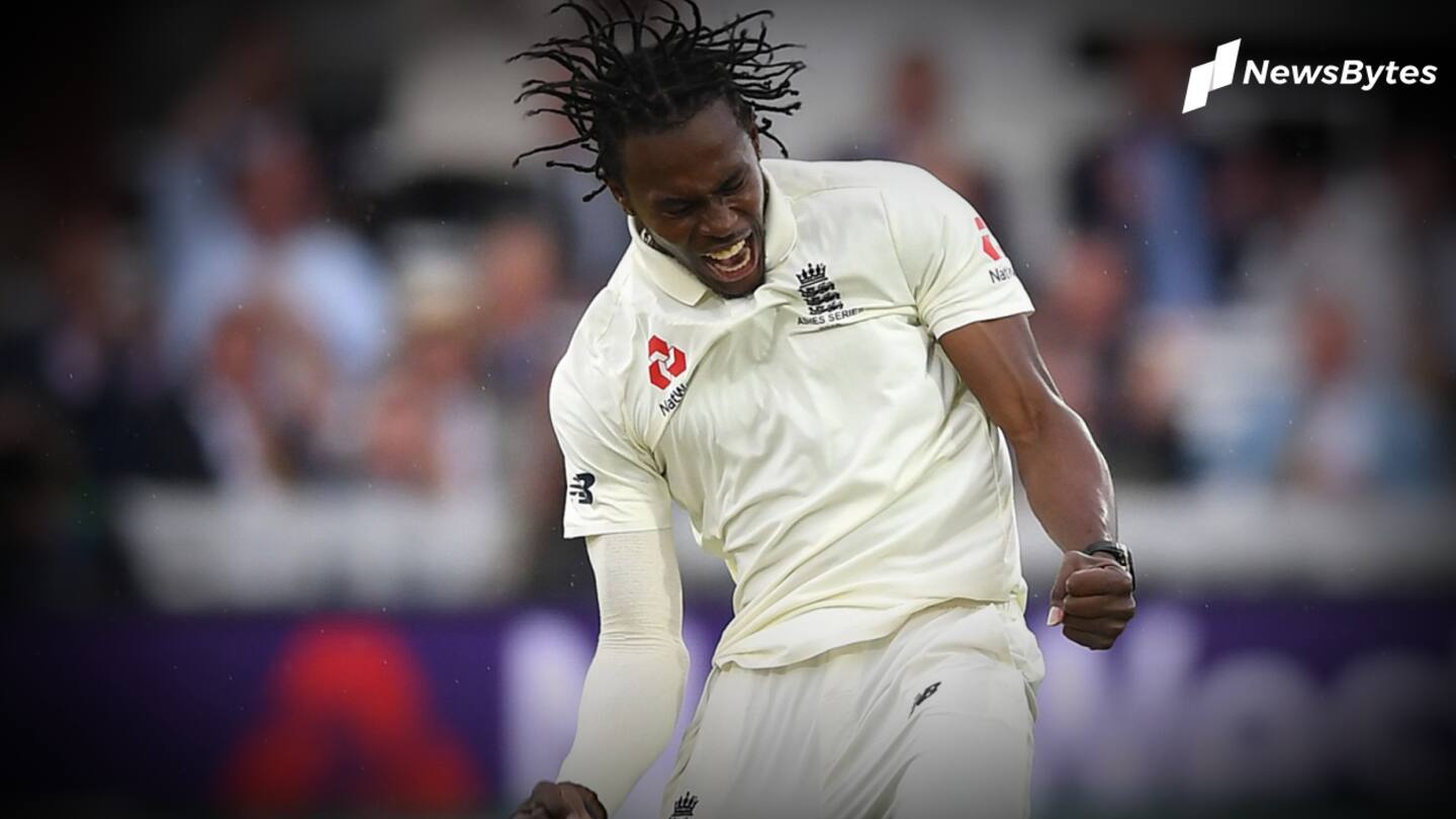 Jofra Archer excluded from England squad for breaching bio-secure protocols
