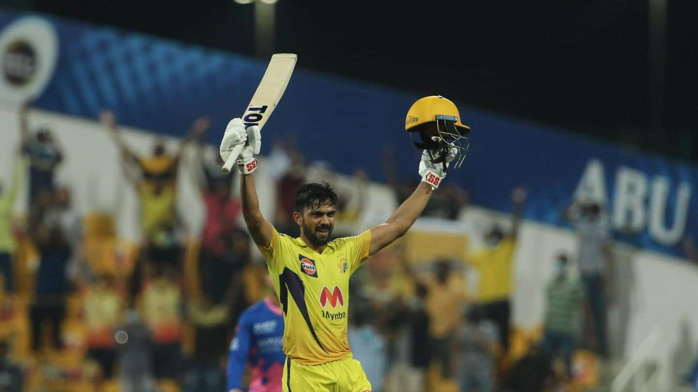 CSK lose against RR despite Ruturaj's century: Records broken