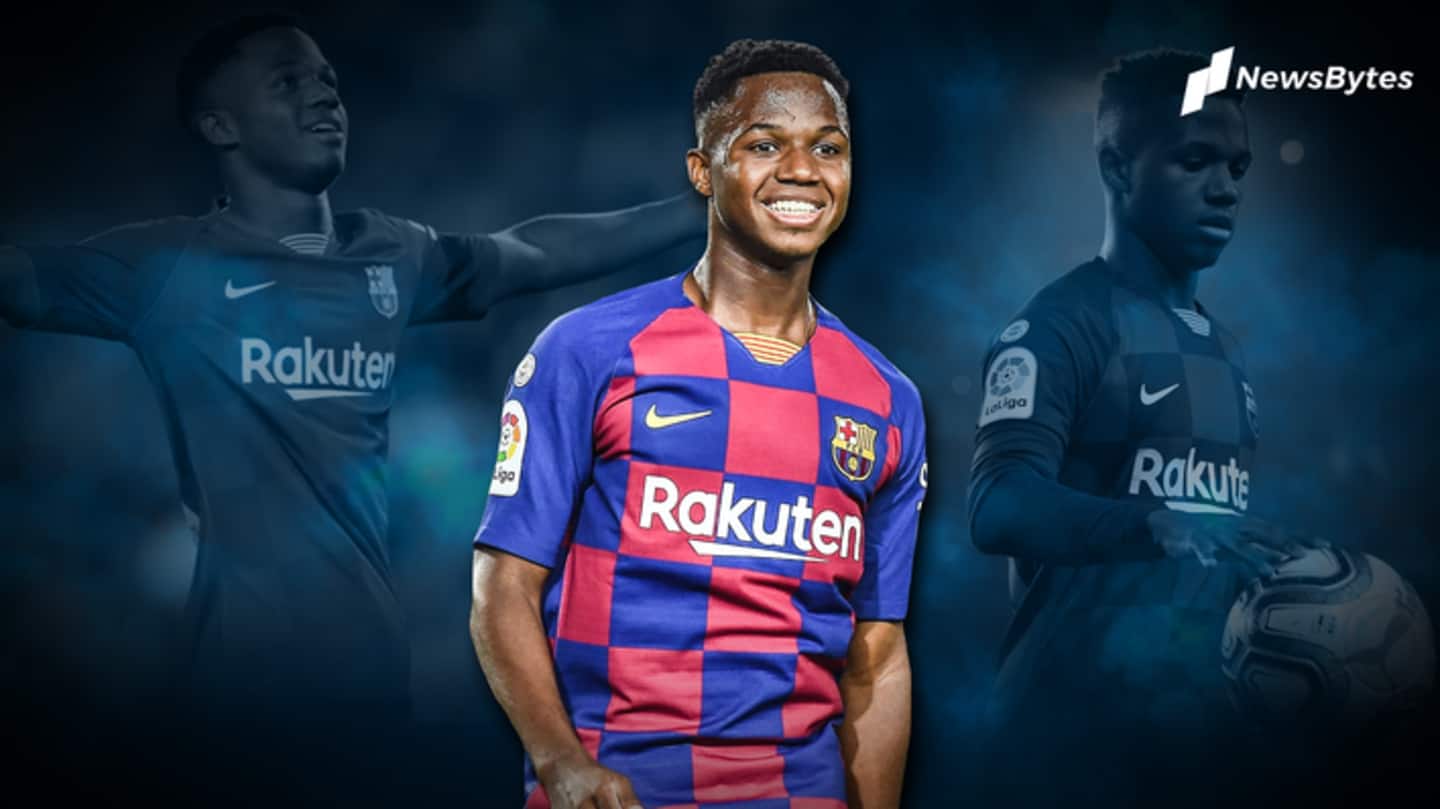 La Liga: Who is Barcelona's 17-year-old sensation Ansu Fati?