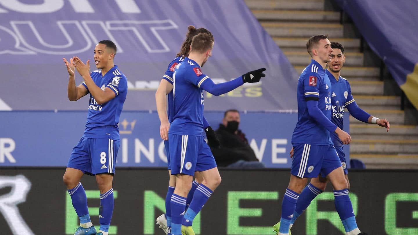 Leicester City beat Manchester United in FA Cup: Records broken