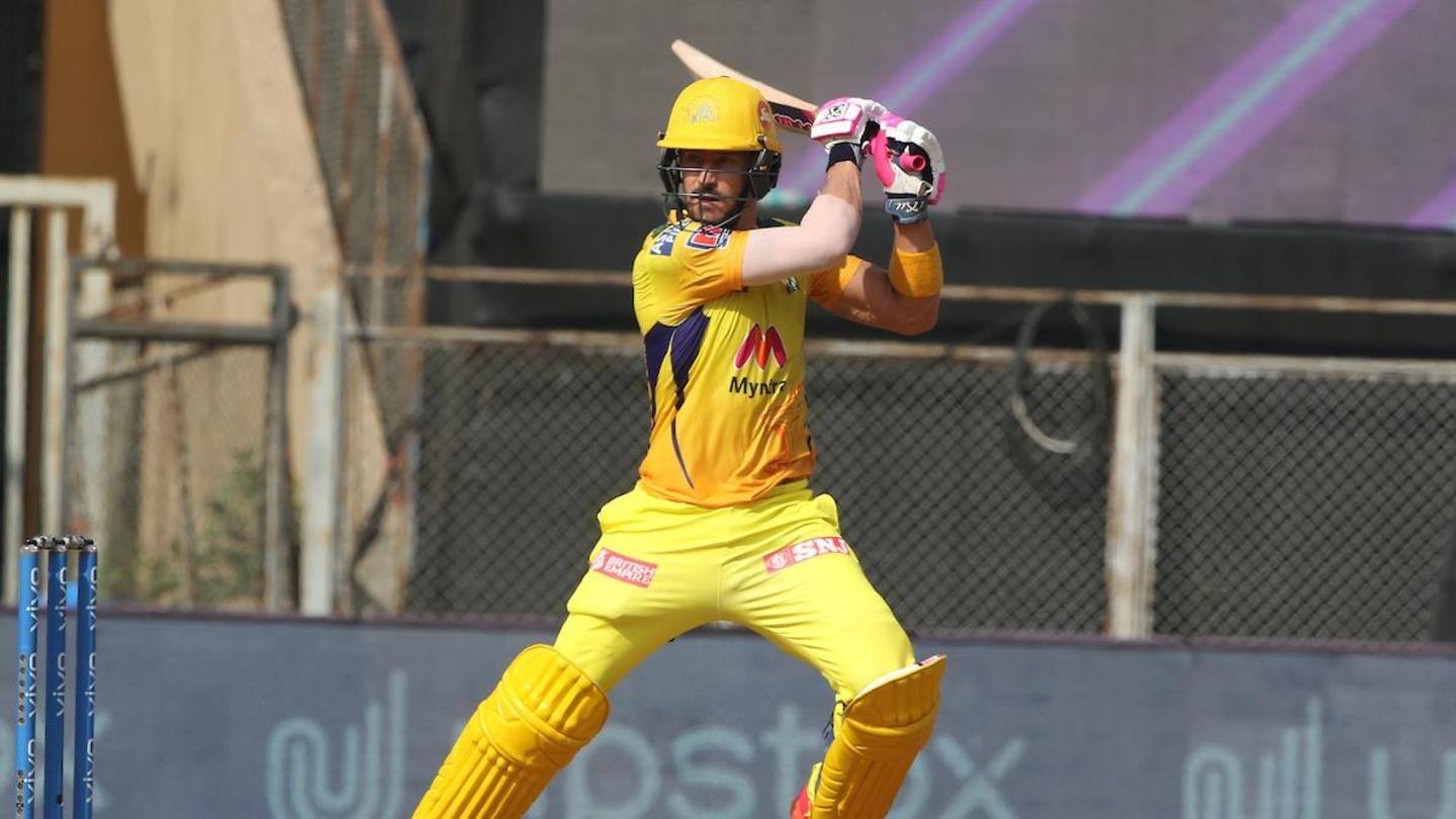 IPL 2021: CSK post 191/4 against RCB at the Wankhede