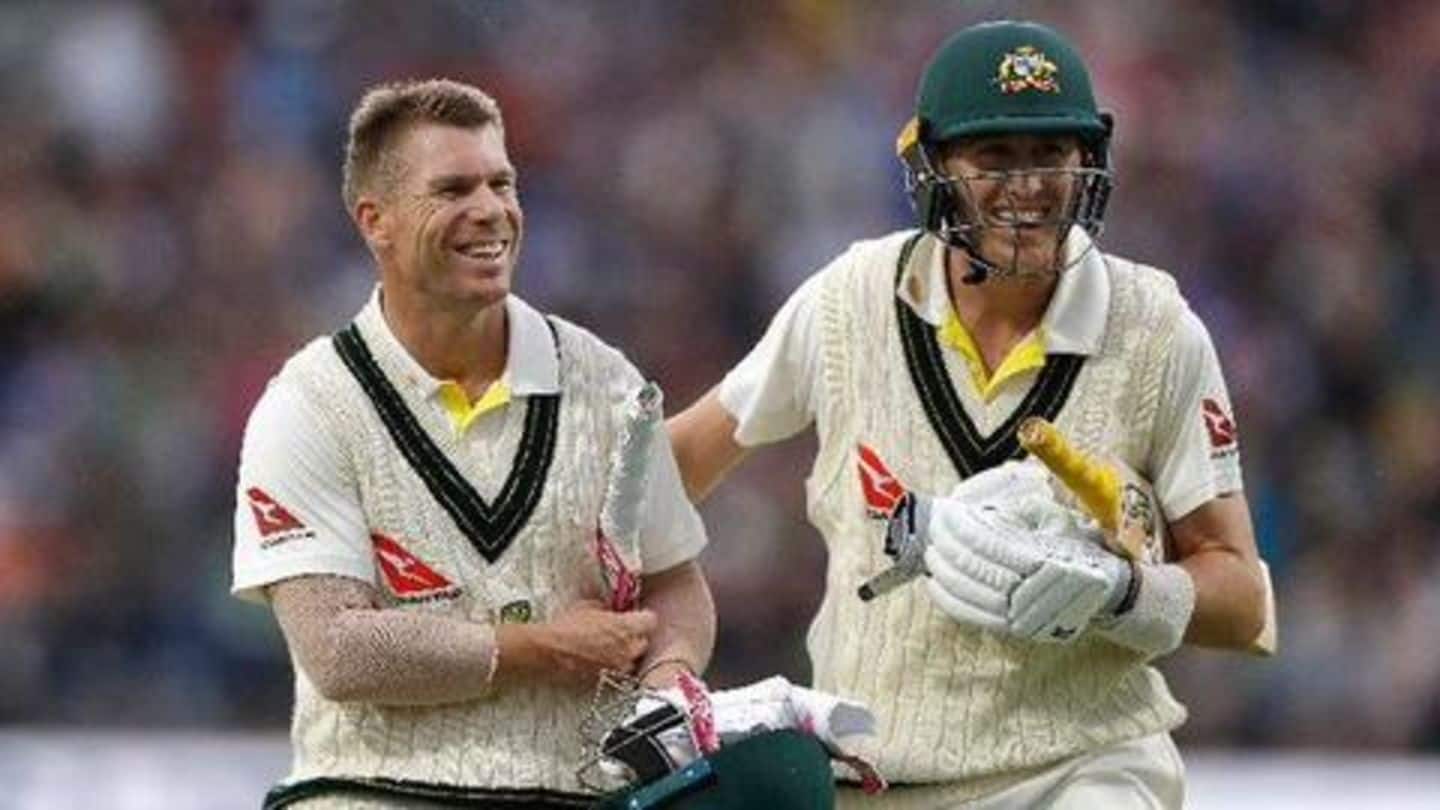 Warner joins an unique club in Ashes Warner joins an unique club in Ashes