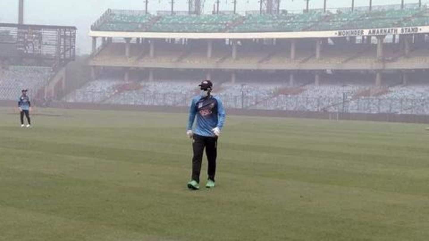 Bangladesh cricketers wear masks to battle Delhi smog: Details here
