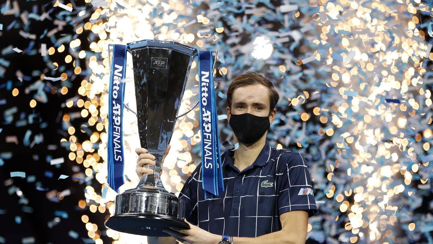 ATP Finals winner Medvedev ends on a high ATP Finals winner Medvedev ends on a high