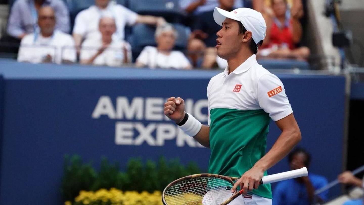 Nishikori prevails in 4-hour long battle Nishikori prevails in 4-hour long battle