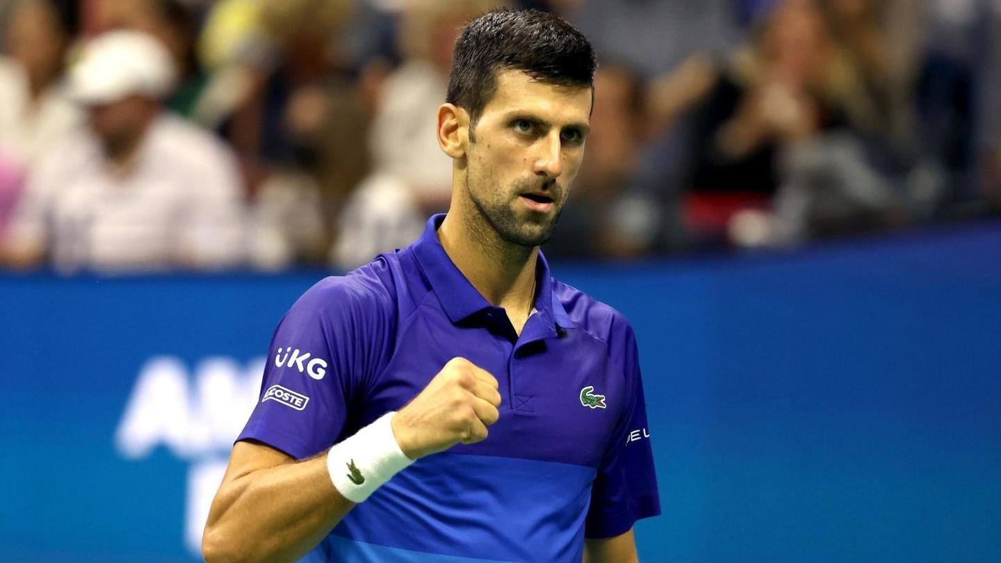 2021 US Open: Djokovic beats Berrettini to reach semis