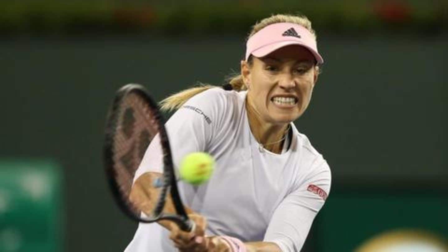 Kerber sets up Andreescu date in women's singles final Kerber sets up Andreescu date in women's singles final