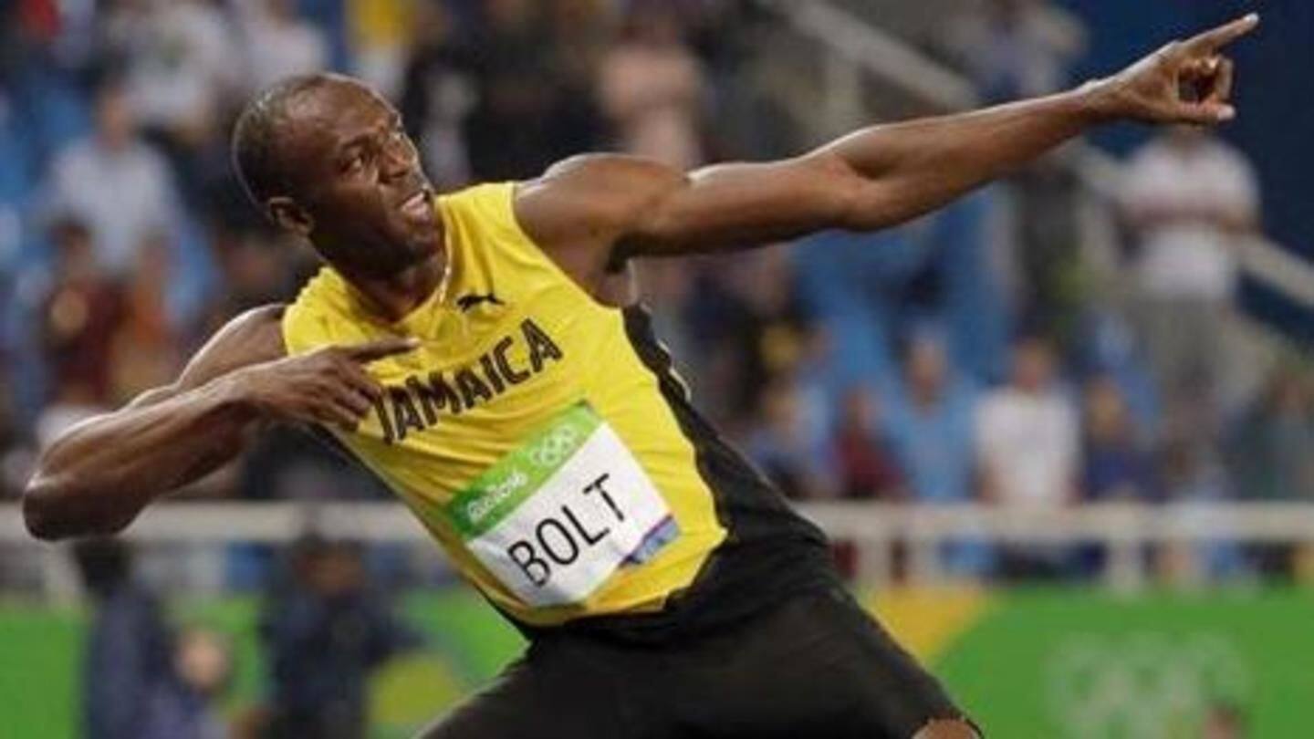 Usain Bolt is winning races in zero-gravity as well