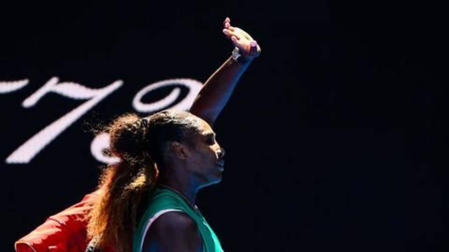 Serena Williams knocked out of Australian Open 2019