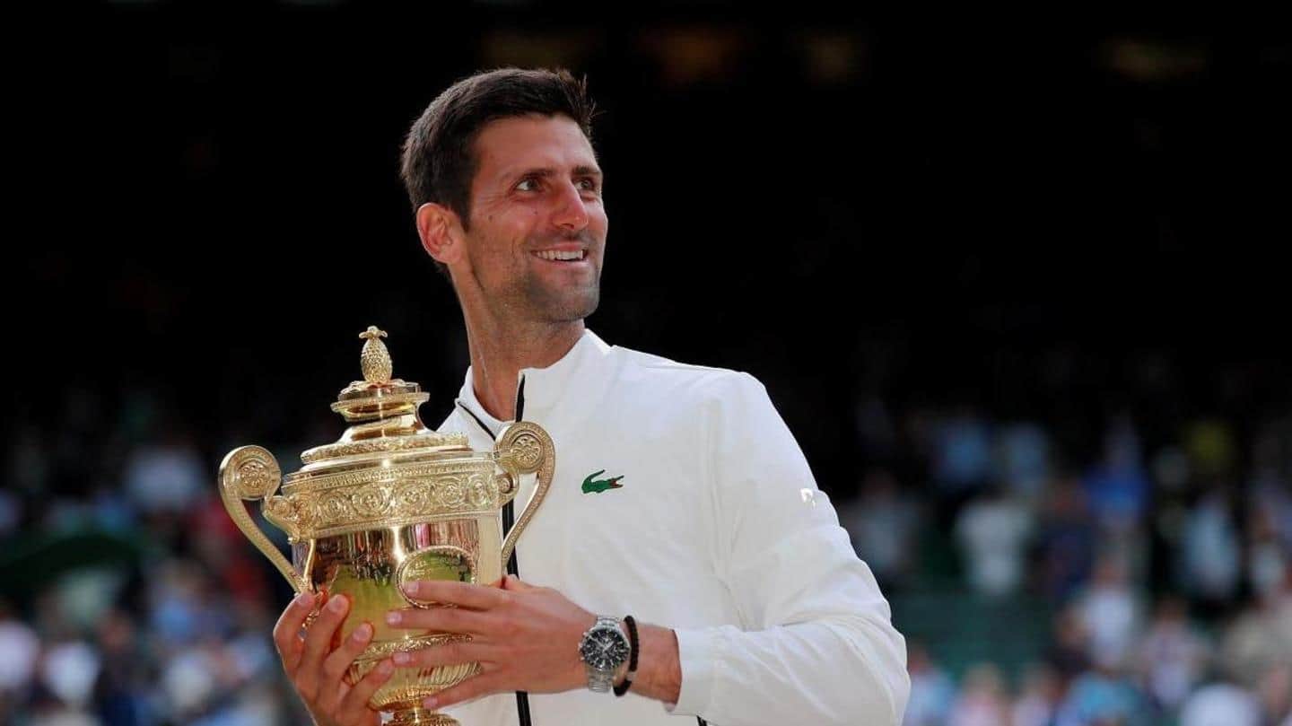 2021 Wimbledon: A look at Novak Djokovic in numbers