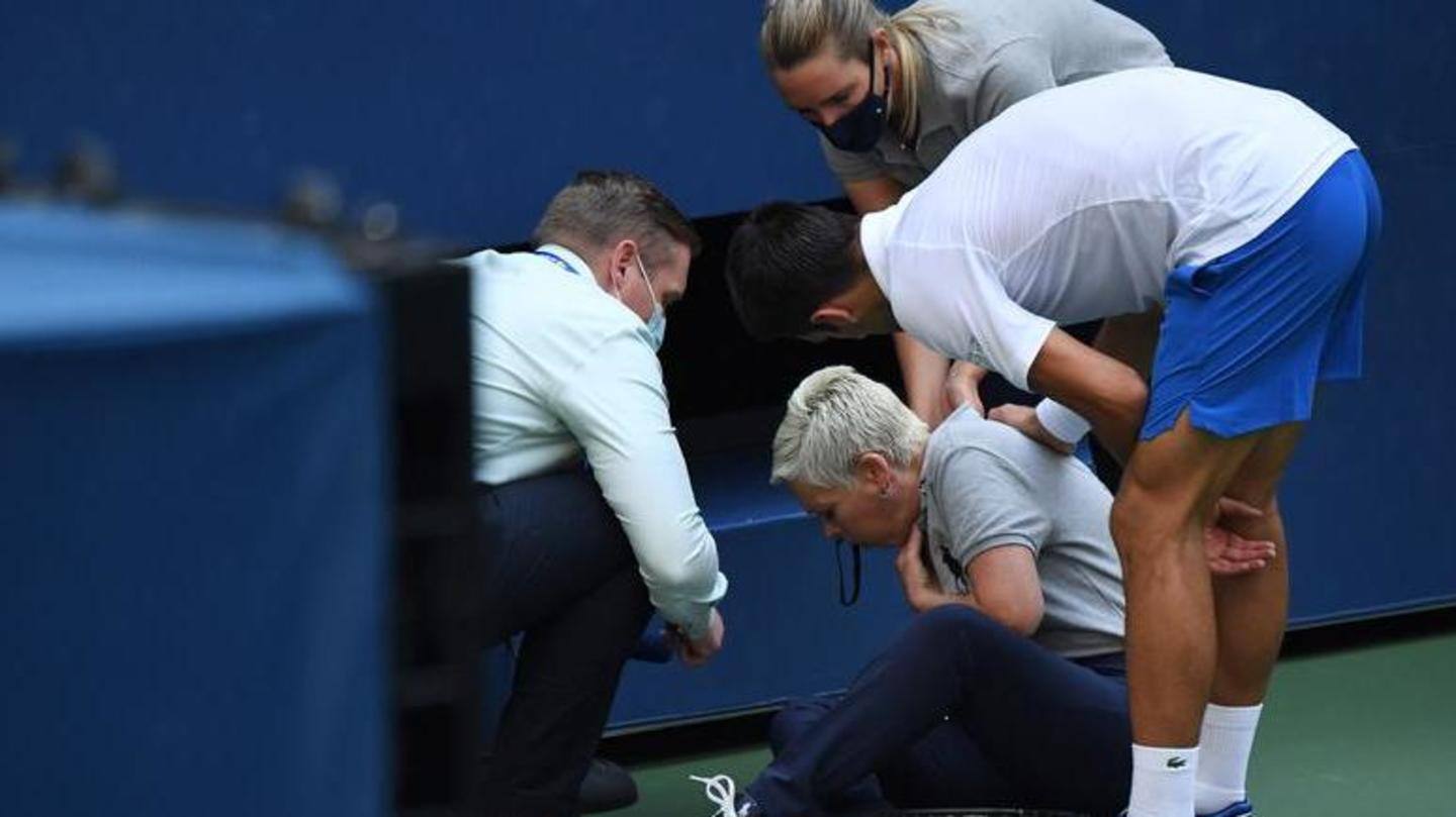 Djokovic was recently disqualified from US Open 2020 Djokovic was recently disqualified from US Open 2020