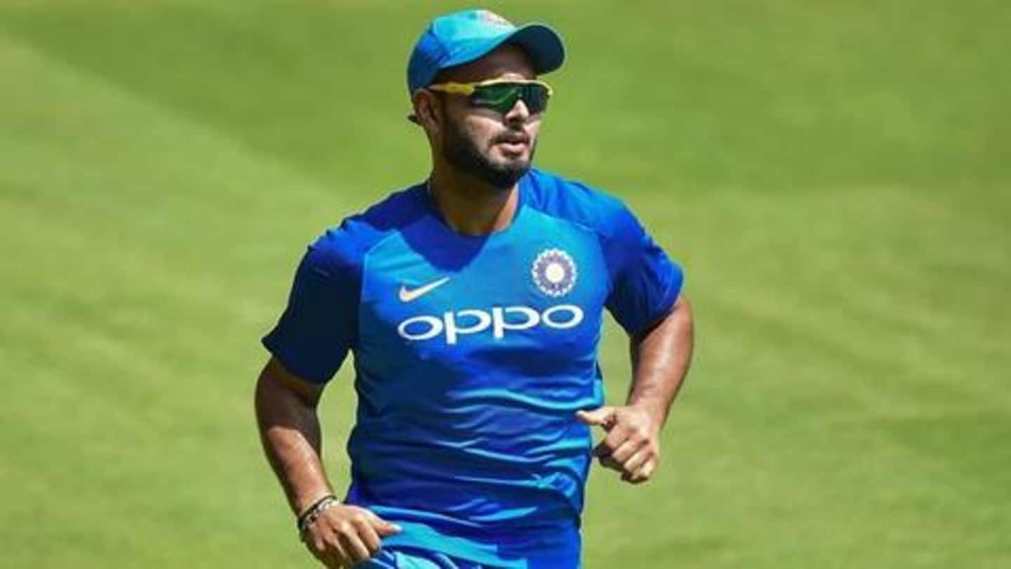 World Cup: Rishabh Pant flies to England as Dhawan's cover