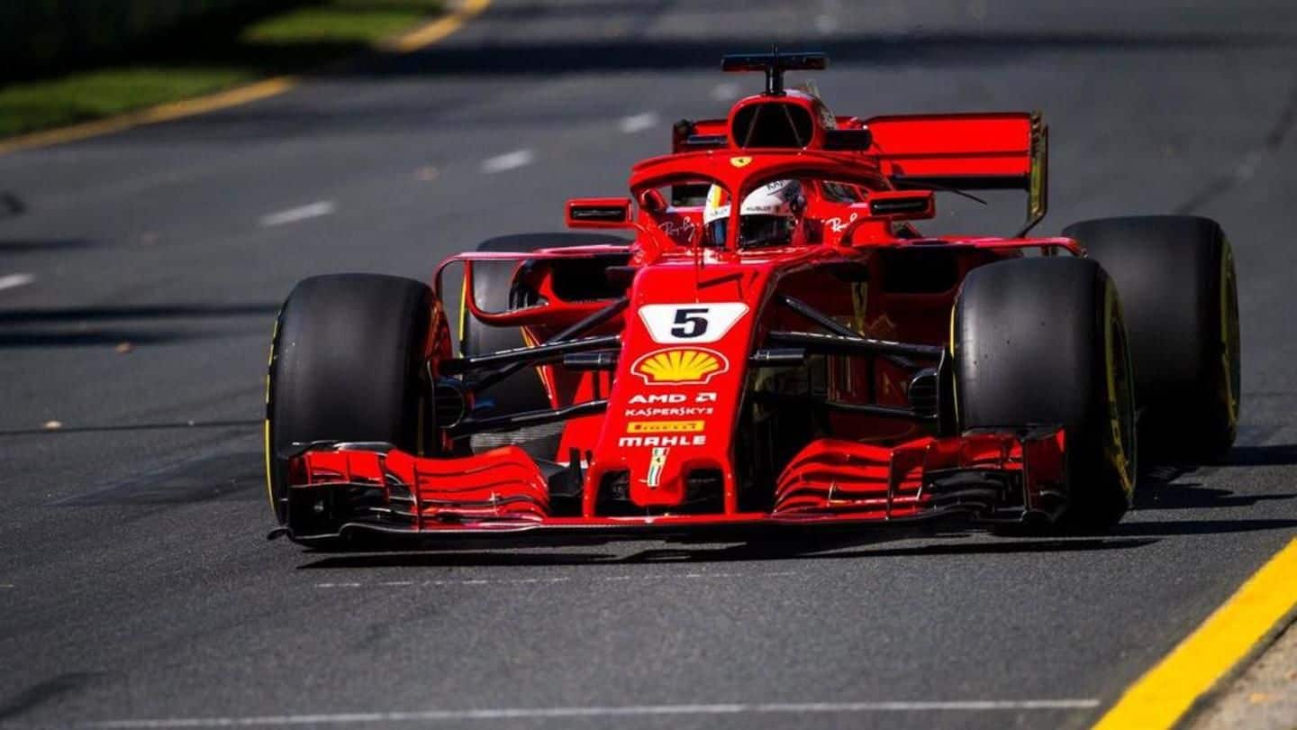 Formula 1: Vettel leapfrogs Hamilton to win 2018 season opener