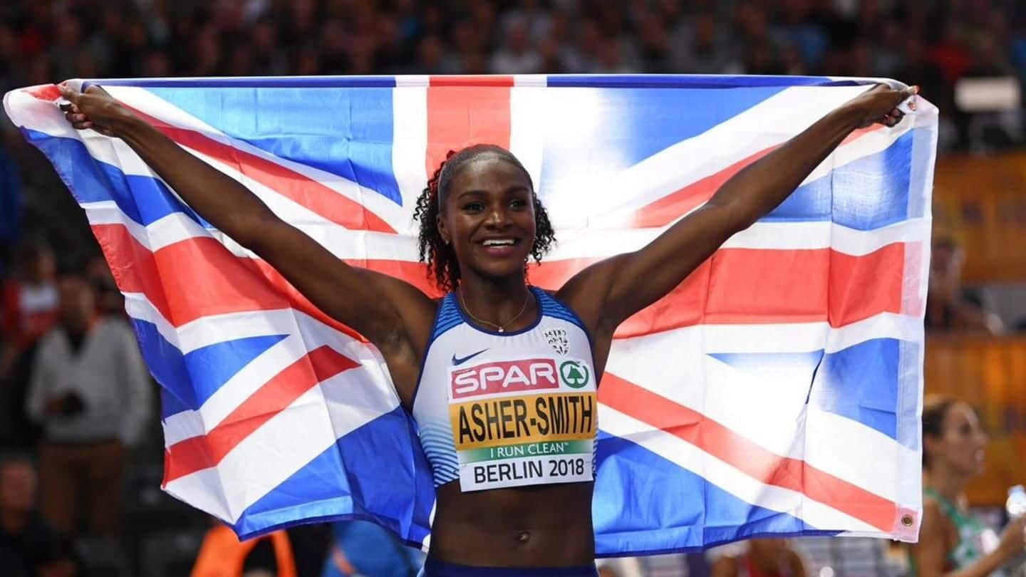 European Championships: Dina Asher-Smith excels to clinch 3rd gold
