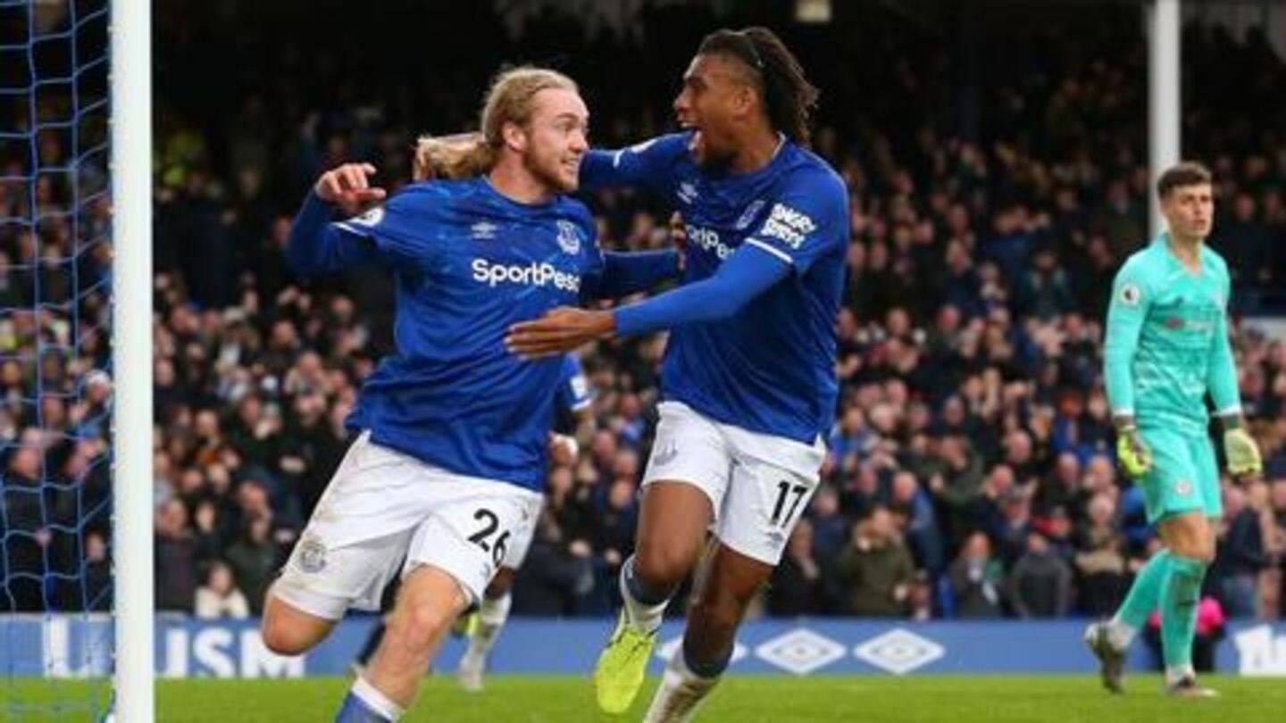 Everton end a run of three straight defeats Everton end a run of three straight defeats