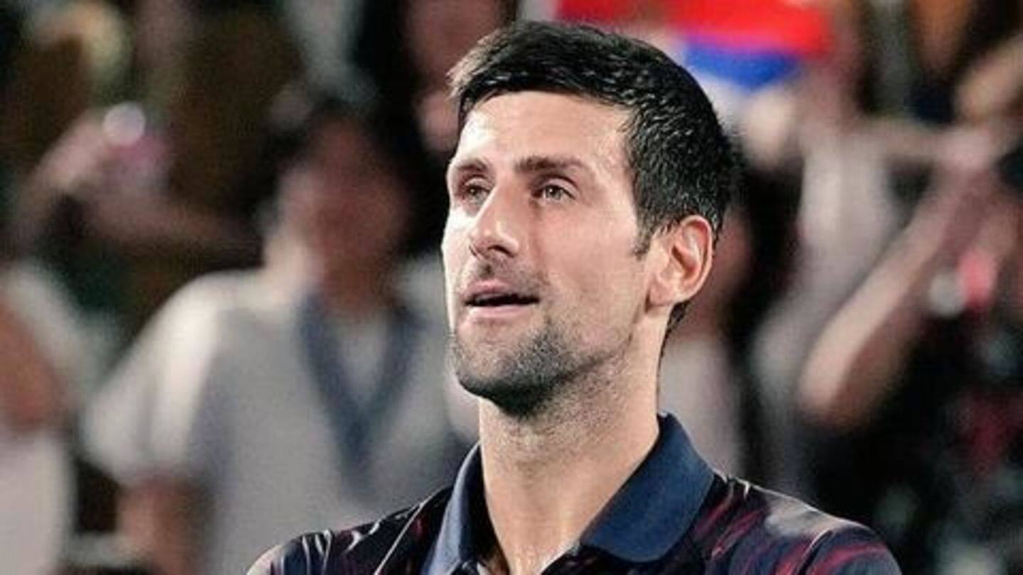 I took away the time from him, says Djokovic I took away the time from him, says Djokovic