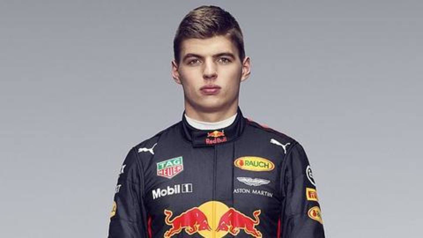The Dutchman is the youngest winner in F1 The Dutchman is the youngest winner in F1
