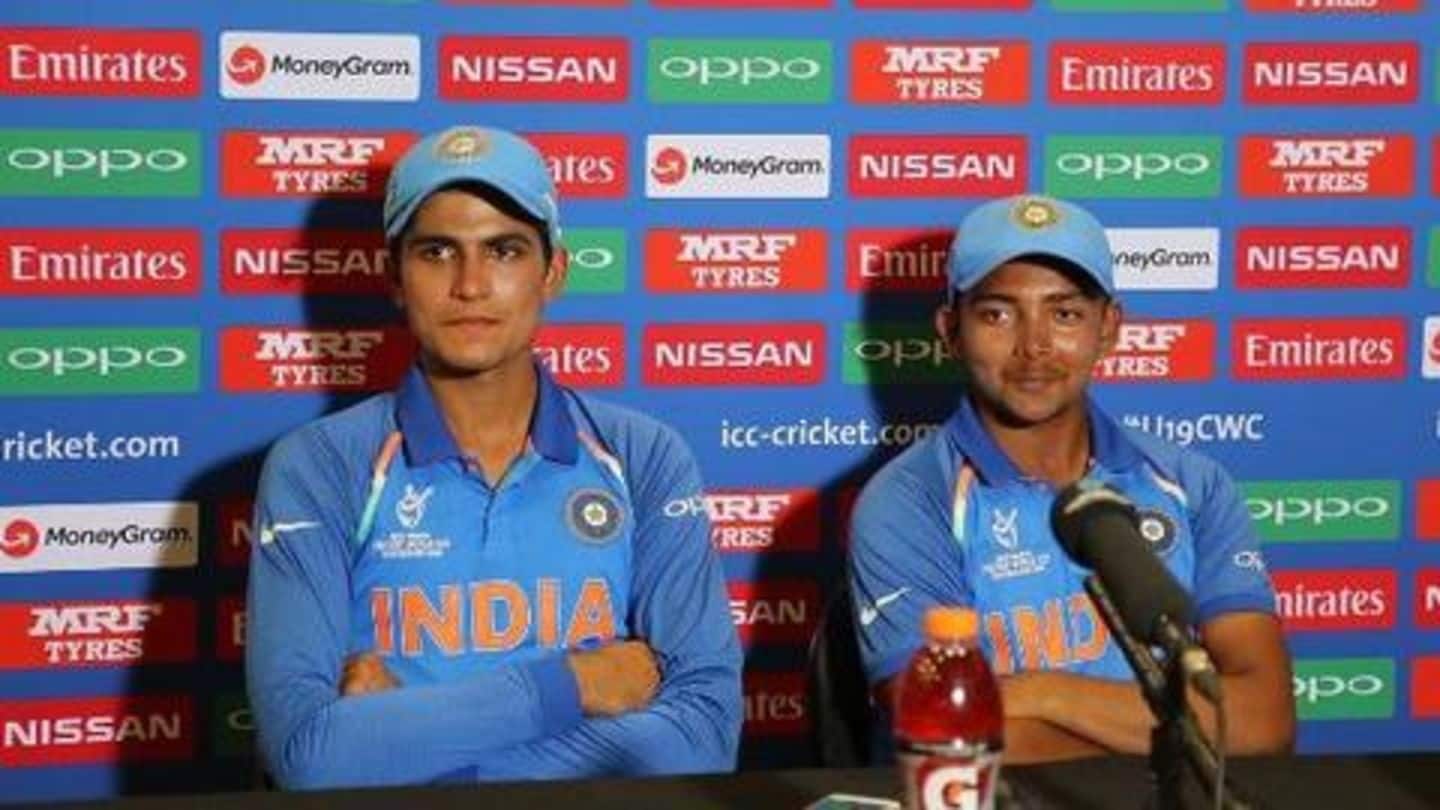 NZ-India Tests: Shubman Gill brushes aside competition with Prithvi Shaw