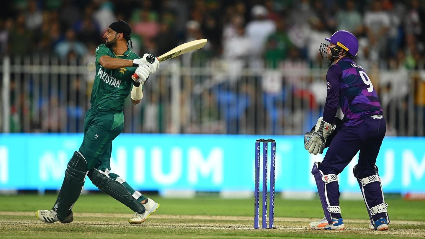 ICC T20 World Cup, Pakistan overcome Scotland: Records broken