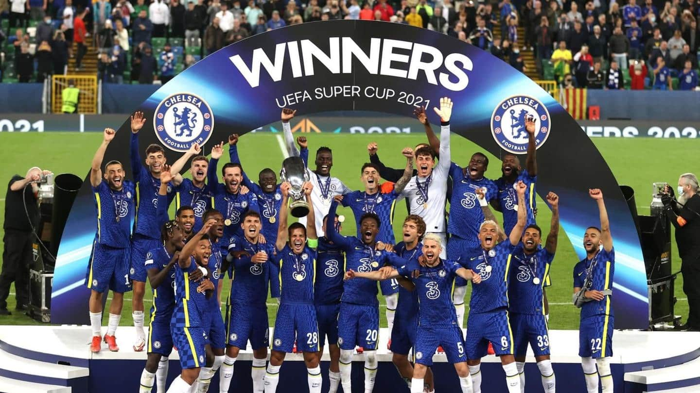 Chelsea beat Villarreal on penalties to win UEFA Super Cup