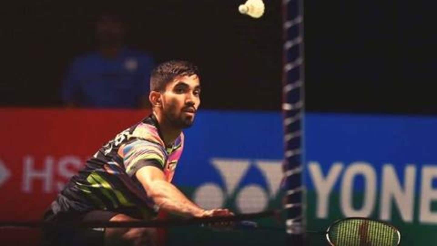 Srikanth will be wanting to put up a strong show Srikanth will be wanting to put up a strong show