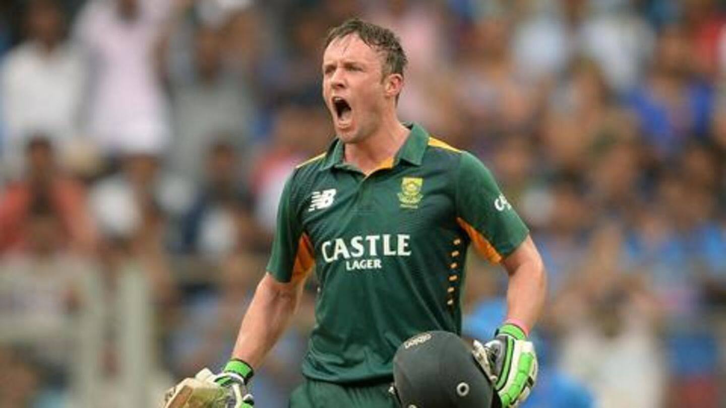 Happy birthday ABD: A look at his unbreakable records