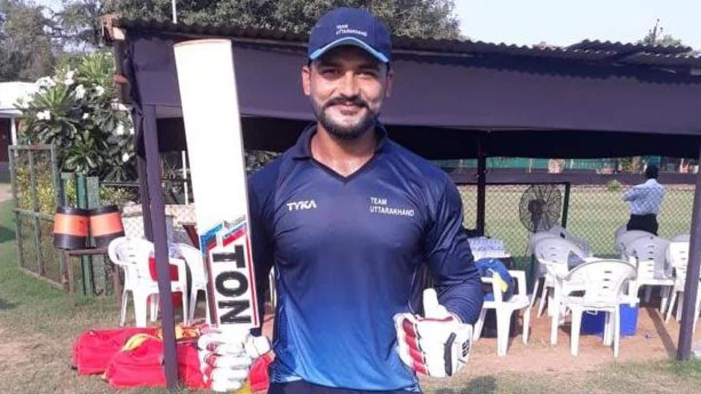 Vijay Hazare: Karn Veer becomes first to hit a double-ton