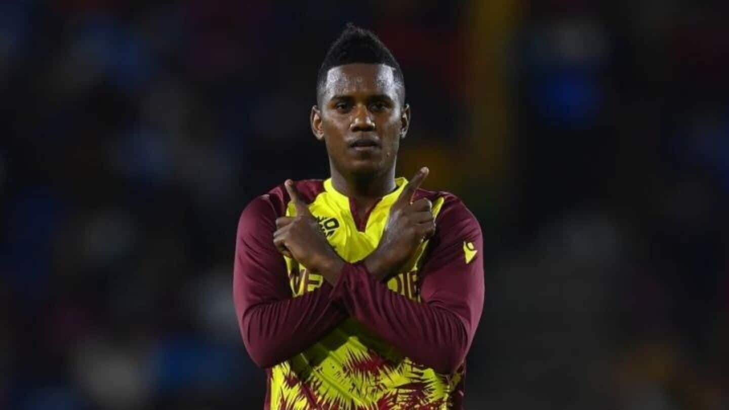 Akeal Hosein ruled out of England T20I due to visa