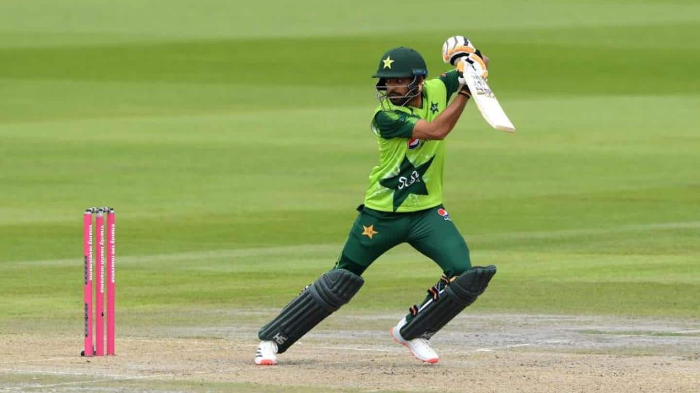 Babar Azam hits 14th fifty, gets past 1,500 T20I runs Babar Azam hits 14th fifty, gets past 1,500 T20I runs