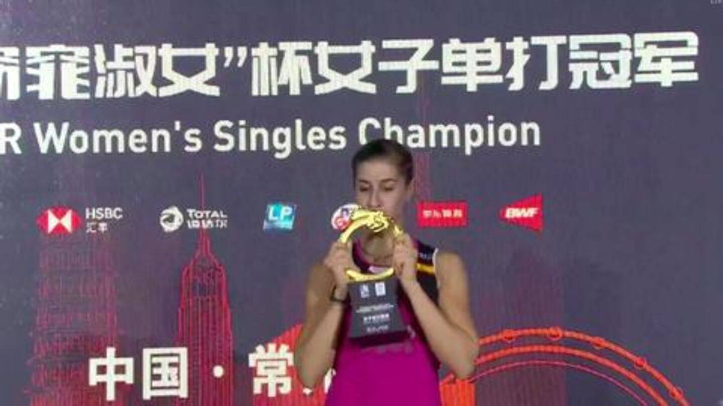 Marin defends China Open title to add more glory Marin defends China Open title to add more glory