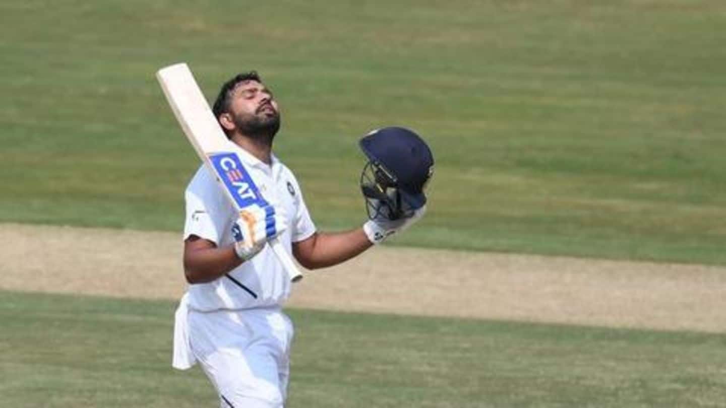 Rohit shares a majestic opening stand in first innings Rohit shares a majestic opening stand in first innings