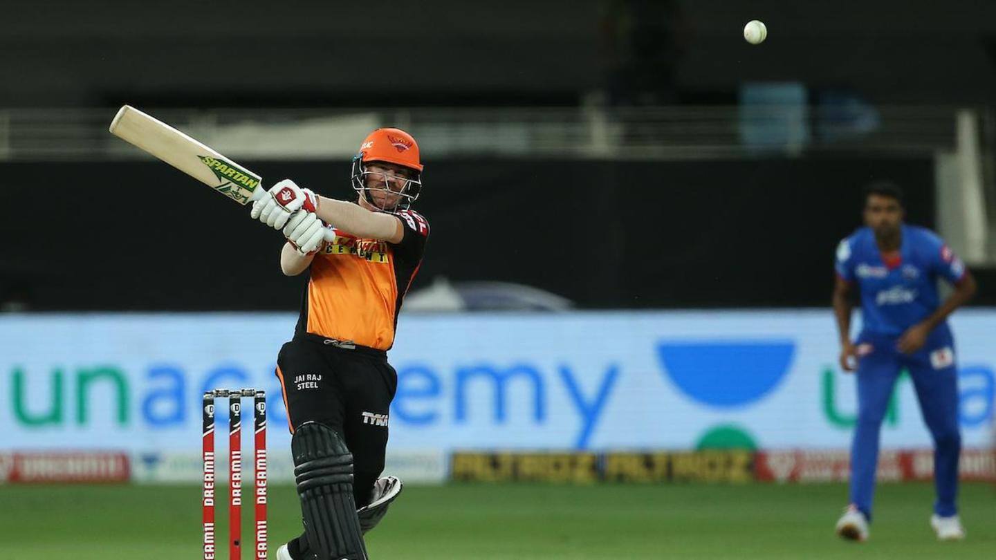 Warner amasses 47th career IPL fifty Warner amasses 47th career IPL fifty