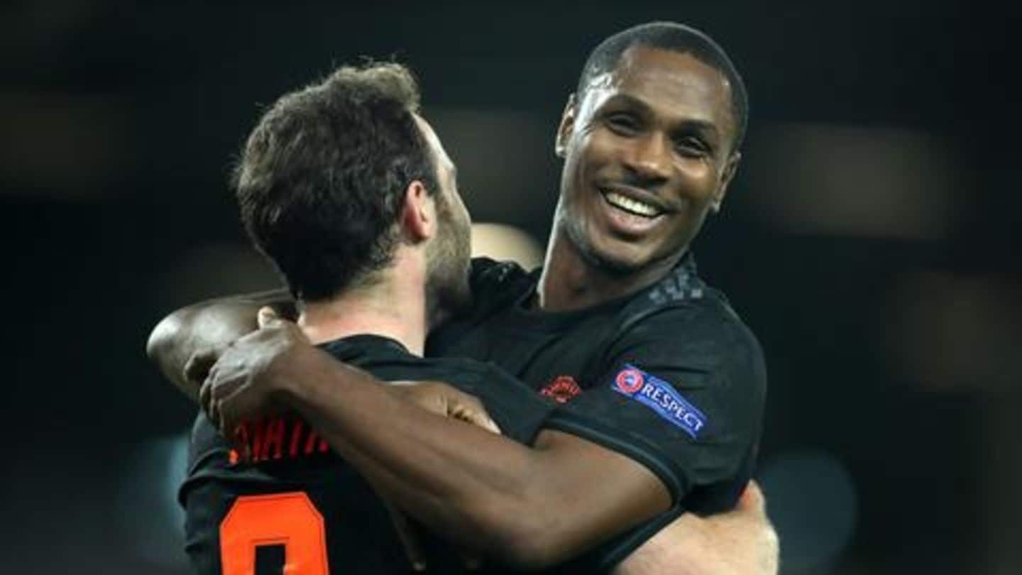 Europa League: Key numbers from round of 16 first leg