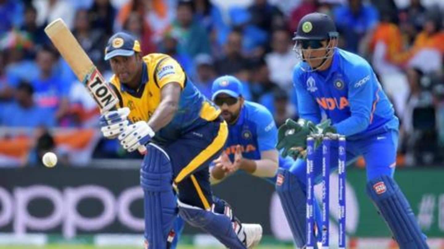 2019 World Cup: Sri Lanka set India a 265-run target