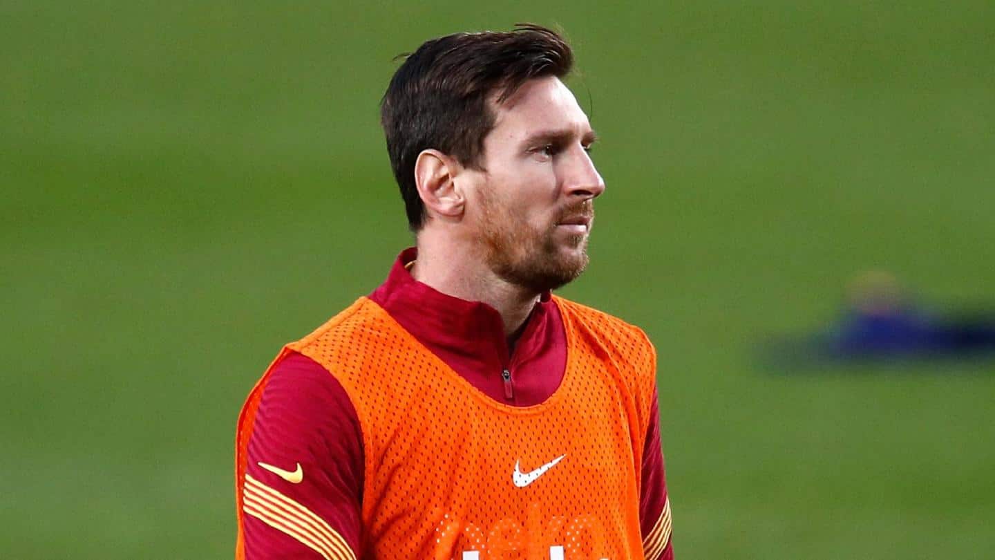 City could agree a a pre-contract with Messi in January. City could agree a a pre-contract with Messi in January.