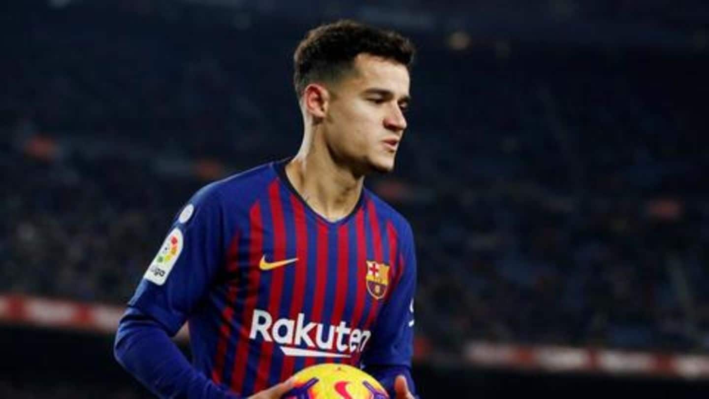 Philippe Coutinho completes loan move to Bayern Munich