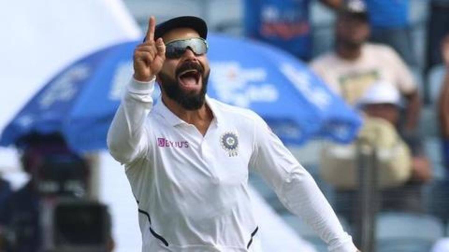 Kohli smashes seventh double hundred in Tests Kohli smashes seventh double hundred in Tests