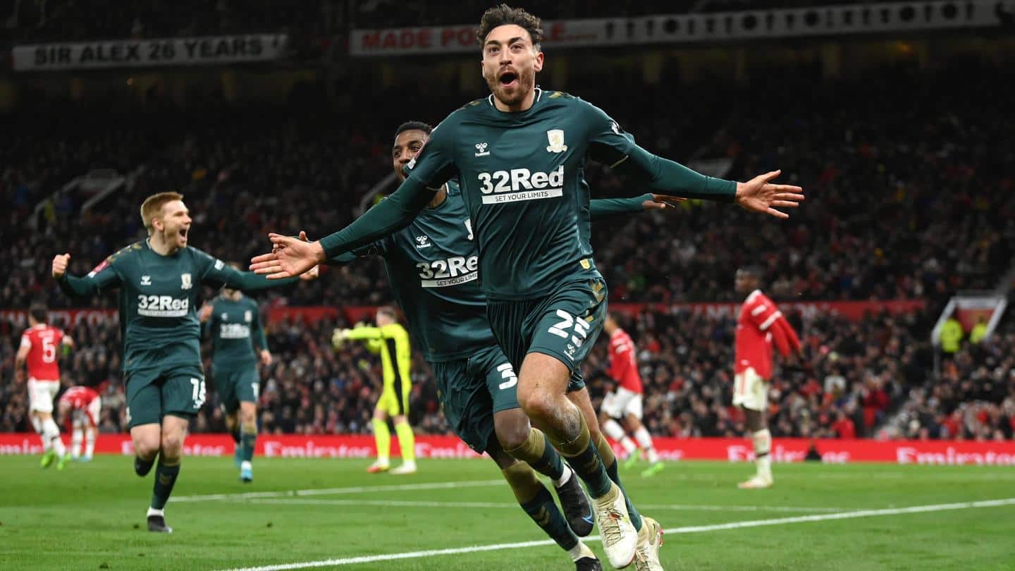FA Cup: Middlesbrough win penalty shootout to oust Manchester United