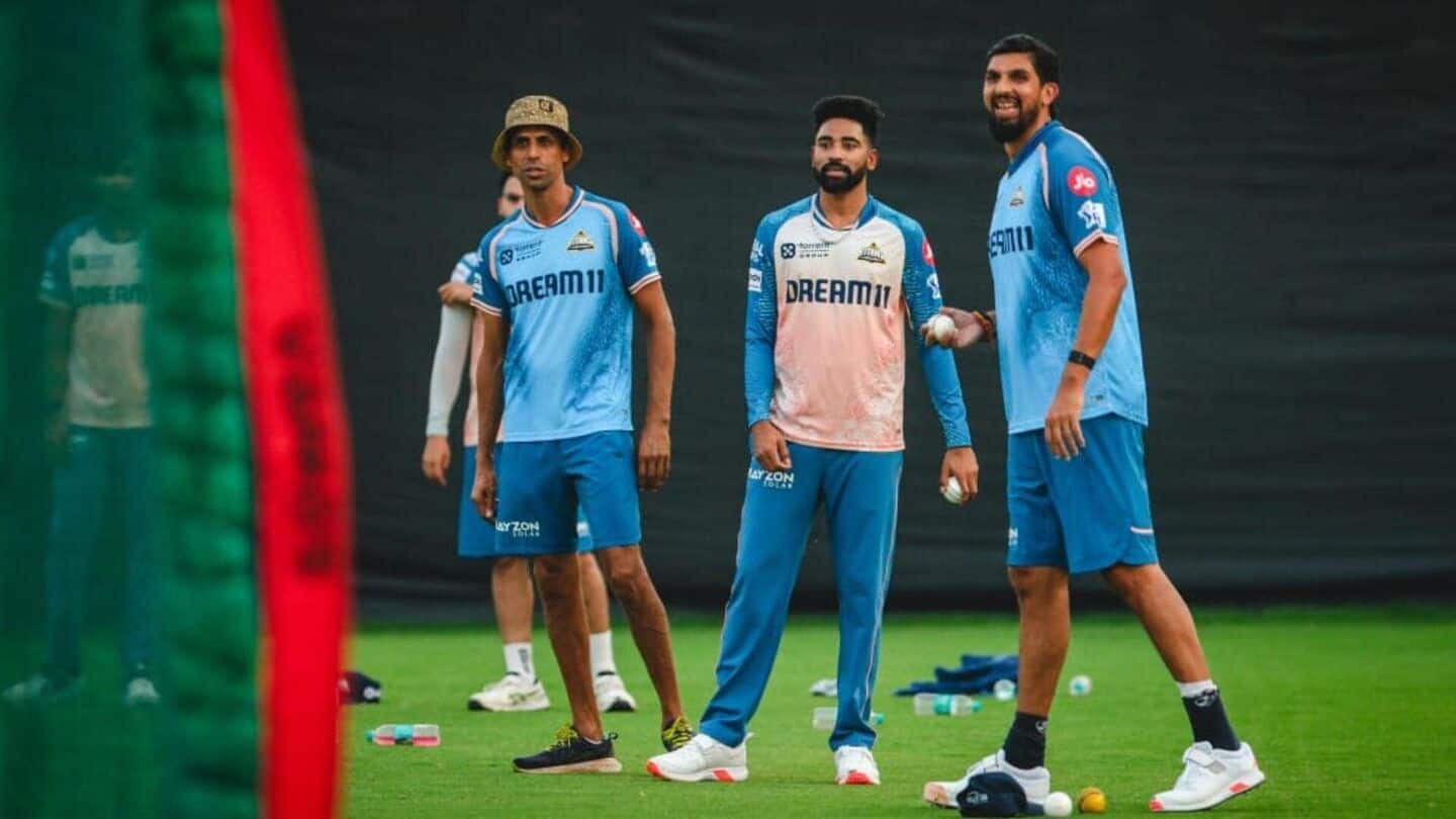 Gujarat Titans train in Ahmedabad as IPL waits for resumption Gujarat Titans train in Ahmedabad as IPL waits for resumption