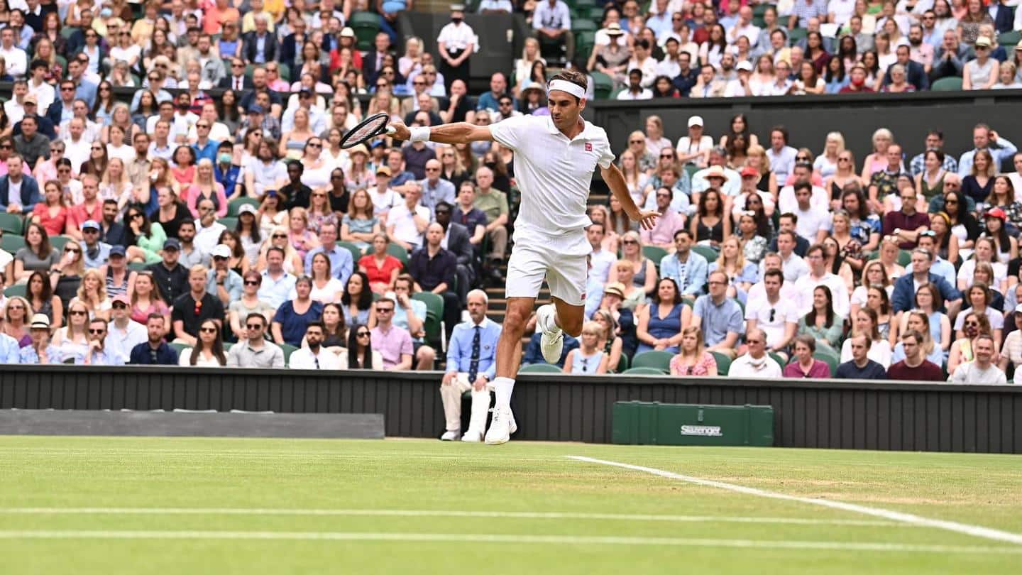 2021 Wimbledon, Roger Federer overcomes Richard Gasquet: Records broken